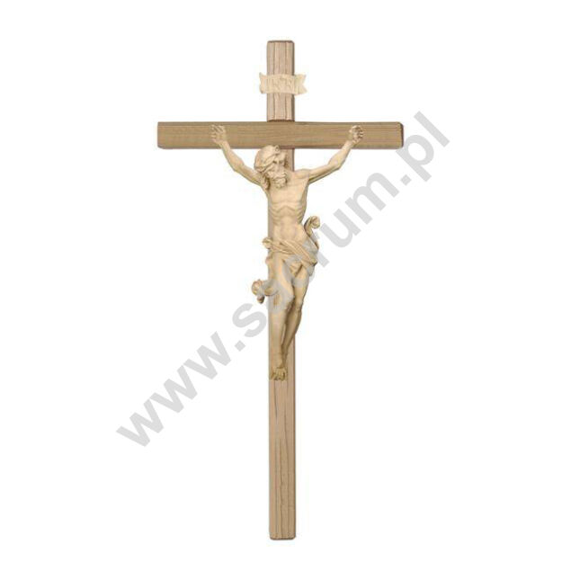 Drewniany Korpus Chrystusa na Krzyżu 32-703000 (natural) - różne wielkości