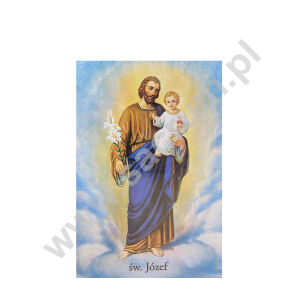 Obrazki / pocztówki ze św. Józefem, 10x15 cm , 100 szt, 017