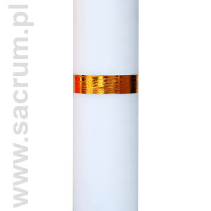 Świeca ołtarzowa parafinowa 28-02, h- 30 cm