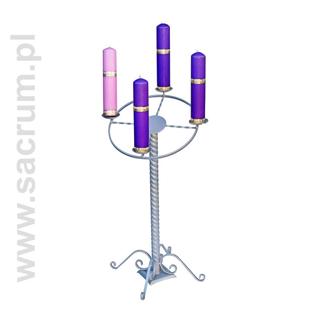Stojak adwentowy, wysokość 90 cm
