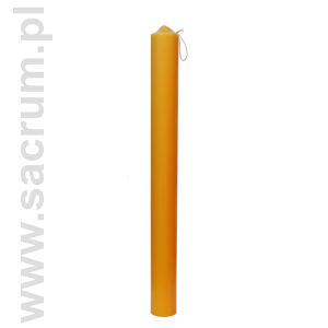 Naturalna świeca woskowo - parafinowa 2,5 kg - wysokość 75 cm, średnica 7 cm