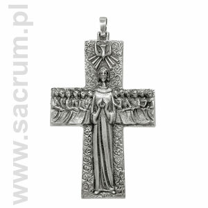 Krzyż pektoralny 04-4029, wymiary 11x7 cm