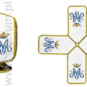 Welon na puszkę haftowany na planie krzyża KWE/003/K