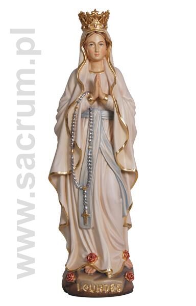 Matka Boża z Lourdes w Koronie 32-155000 (color) - różne wielkości 