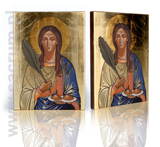 Ikona religijna Święta Agata 3485