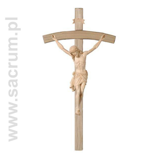 Drewniany Korpus Chrystusa na Krzyżu 32-722000 (natural) - różne wielkości