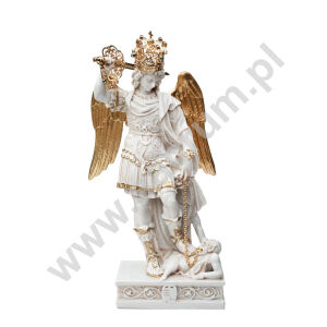 Oryginalna figura Świętego Michała Archanioła z Gargano 35 cm