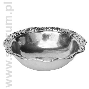 Lavabo mosiężne małe, misa do chrztu, śr. 13 cm 80-287n