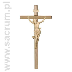 Drewniany Korpus Chrystusa na Krzyżu 32-703000 (natural) - różne wielkości