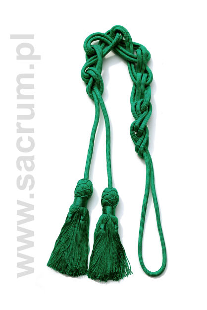 Cingulum watykańskie - kolor zielony