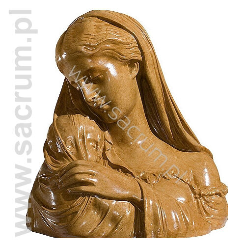 Popiersie Maryi z dzieckiem 470D  27cm