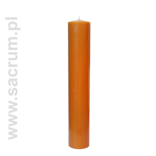 Naturalna świeca woskowo - parafinowa 2,5kg,  wysokość 50 cm, średnica 8,5 cm