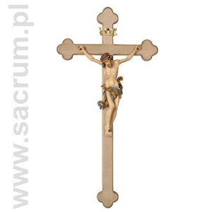 Drewniany Korpus Chrystusa na Krzyżu 32-705000, (color) - różne wielkości