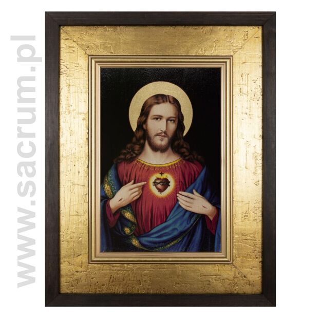 Obraz SzlachGold -  Otwarte Serce Jezusa - różne rozmiary