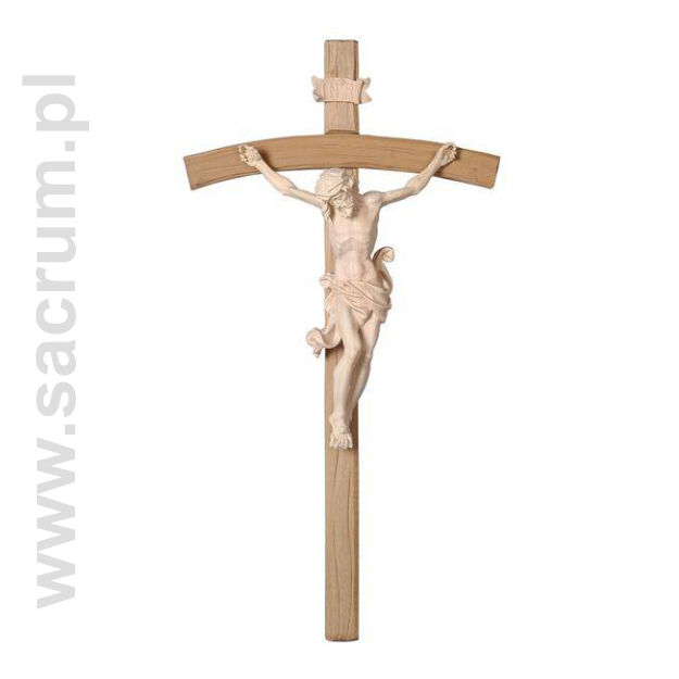 Drewniany Korpus Chrystusa na Krzyżu 32-704000 (natural) - różne wielkości