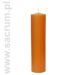 Naturalna świeca woskowo - parafinowa 1,6 kg -  wysokość 32 cm, średnica 8,5 cm