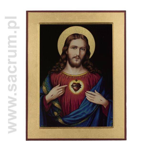 Ikona Serce Jezusa 43-043, różne rozmiary