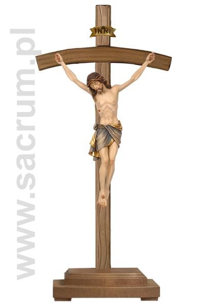 Drewniany Korpus Chrystusa na Krzyżu 32-709001 (color) - różne wielkości
