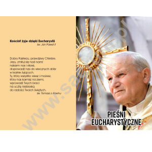 Książeczka - Pieśni o Eucharystii