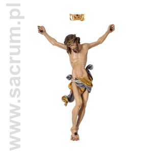 Drewniany Korpus Chrystusa (color) 32-681000, różne wielkośći