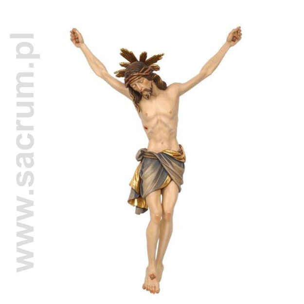 Drewniany Korpus Chrystusa (color) 32-684001 - różne wielkości