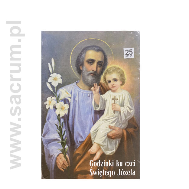 Obrazki / pocztówki ze św. Józefem, 10x15 cm , 100 szt, 019
