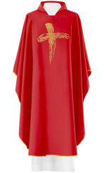 Orant liturgiczny haftowany symbol "Krzyż" KOR/174/02/01